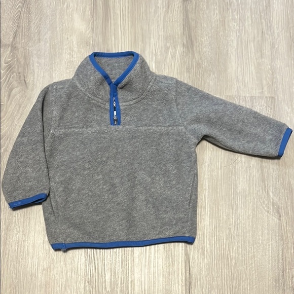 Kids Gray and Blue Pullover - Picture 1 of 1